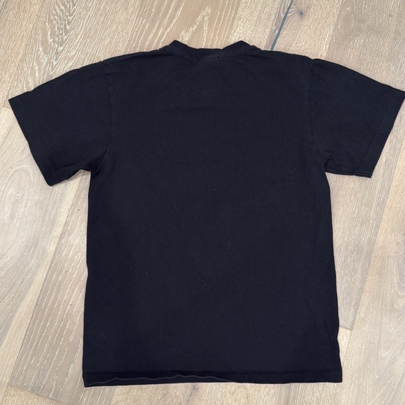 BAPE A Bathing Ape Camo College Tee Black Tee with Grey 
Size S. - Picture 3 of 3